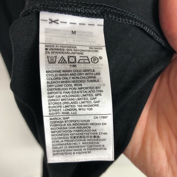 Gap black maxi dress - Picture 8 of 9